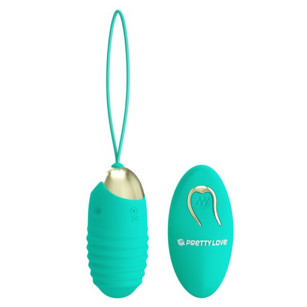 Striped Remote Egg Vibrator