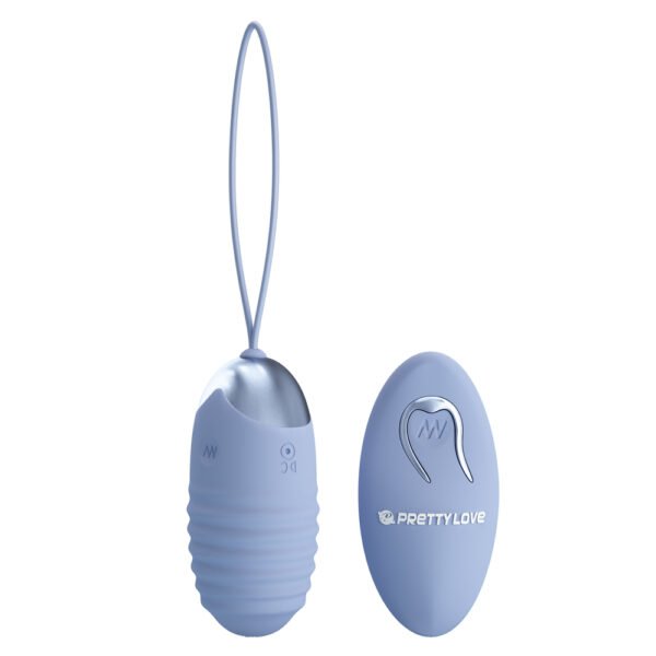 Striped Remote Egg Vibrator