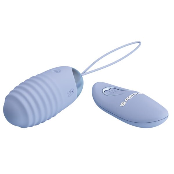 Striped Remote Egg Vibrator