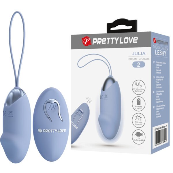 Prettylove Remote Controlled Dildo Egg Vibrator BI-014362W-4A