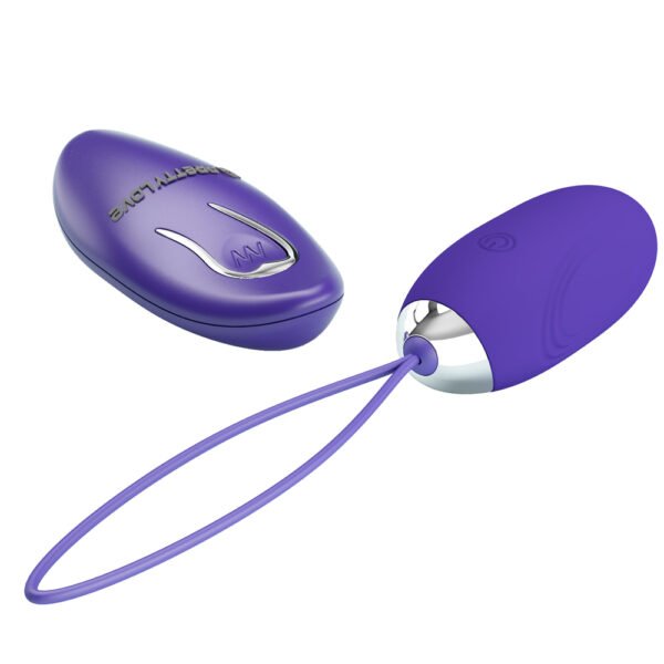 Silicone Vibrating Egg BI-014362W-9L