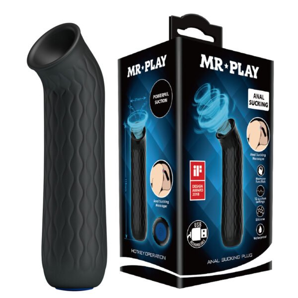 Mr.Play Suction Anal Plug 014547-MR