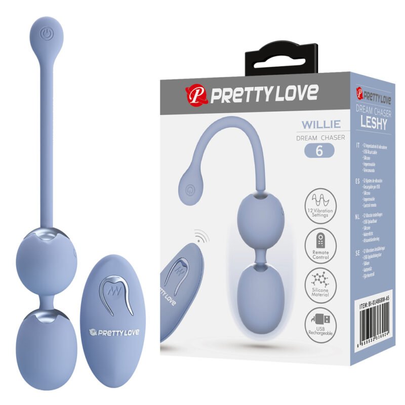 Prettylove Calabash Egg Vibrator BI-014868W-A Remote Jumping Egg