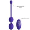 Two Ball Egg Vibrator BI-014548WL