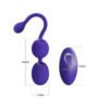 Two Ball Egg Vibrator BI-014548WL