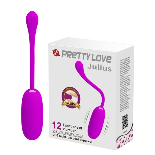 Prettylove Silicone Jump Egg BI-014653 Vibrating Bullet
