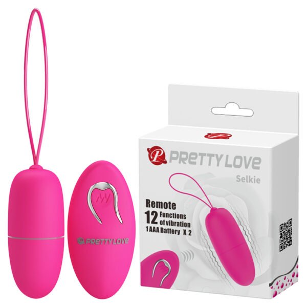 Prettylove Remote Egg Vibrator BI-014865W Wireless Jumping Egg