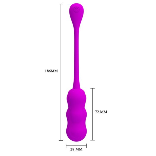 Remote Controlled Egg Vibrator BI-014868W
