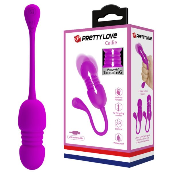 Remote Thrusting Sex Egg Vibrator