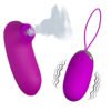 Remote Controlled Suction Egg Vibrator BI-014901W