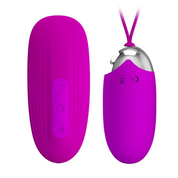 Remote Controlled Suction Egg Vibrator BI-014901W
