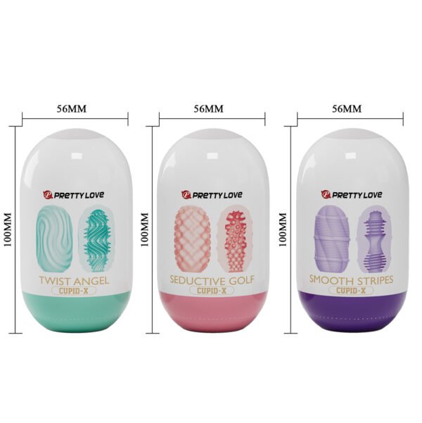 Prettylove Double Sided Masturbator Egg BI-014931