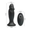 Wireless Dildo Anal Vibrator BI-040085W-MR