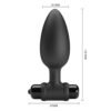 Silicone Vibrating Anal Plug