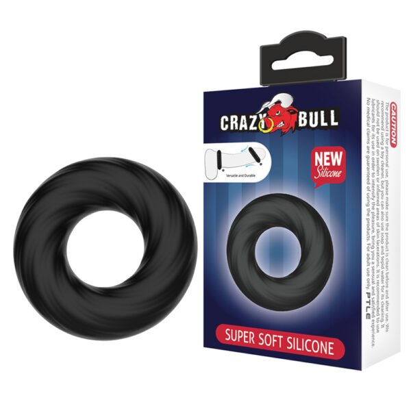 Crazybull Silicone Cock Ring BI-210181