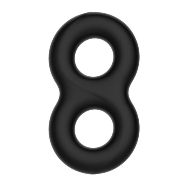 2in1 Silicone Cock Ring BI-210185