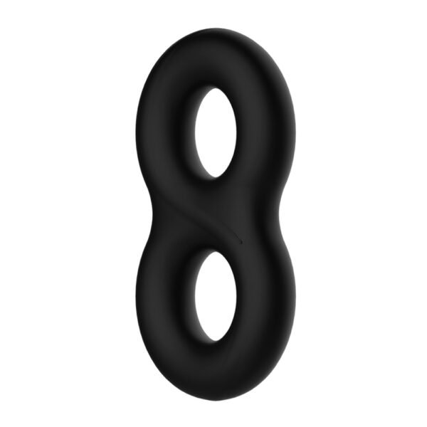 2in1 Silicone Cock Ring BI-210185