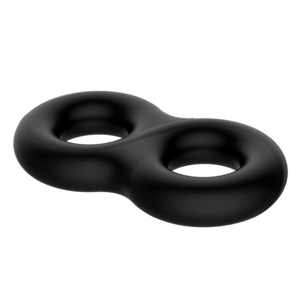 2in1 Silicone Cock Ring BI-210185