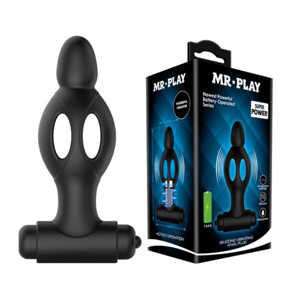 Mr.Play Silicone Vibration Butt Plug BI-210214-MR
