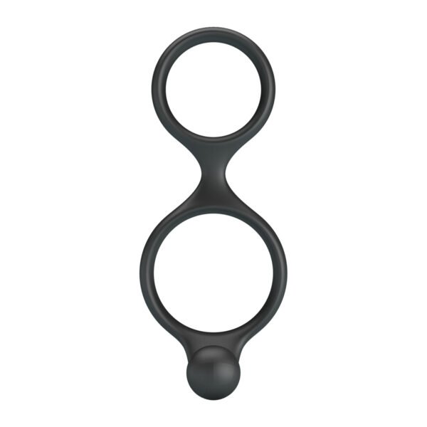 2in1 Silicone Cock Ring - Florian