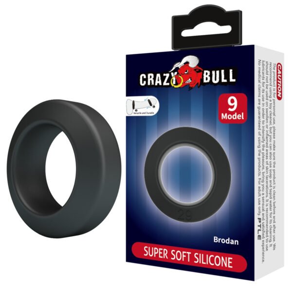 Crazybull Ultra Soft Cock Ring BI-210351