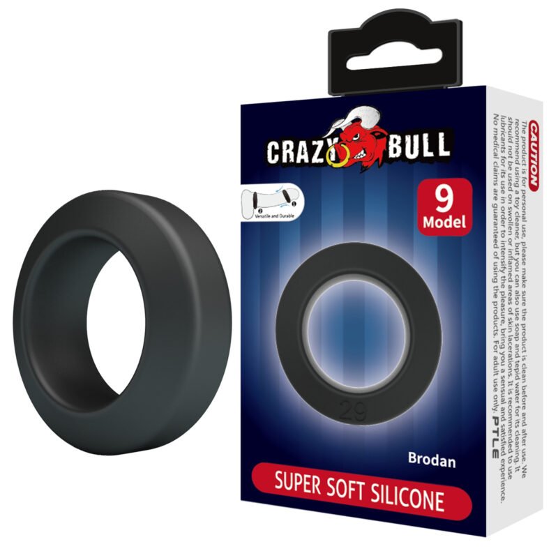 Crazybull Ultra Soft Cock Ring BI-210351