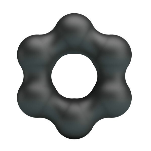 Silicone Hexagon Cock Ring - Clauzell