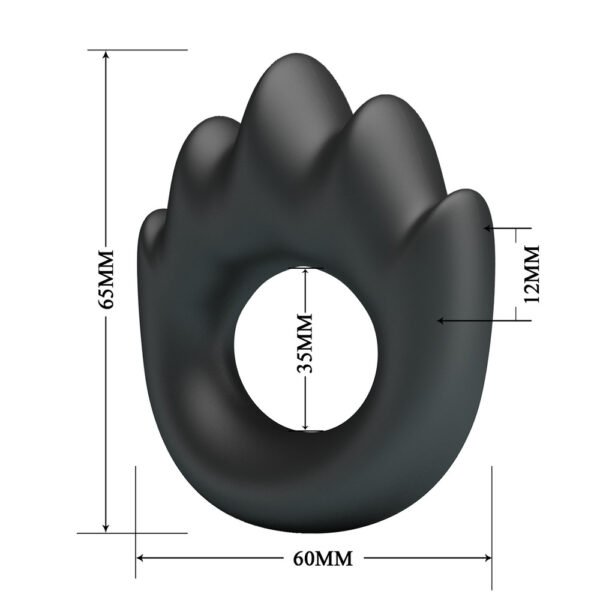 Silicone Crown Cock Ring - Habert