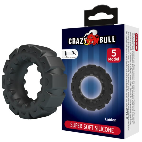 Crazybull Silicone Tire Cock Ring BI-210361