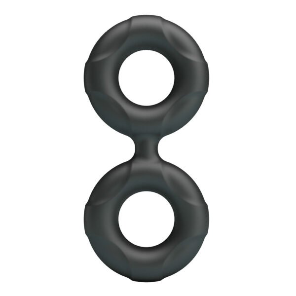 2in1 Silicone Cock Ring - Redwan