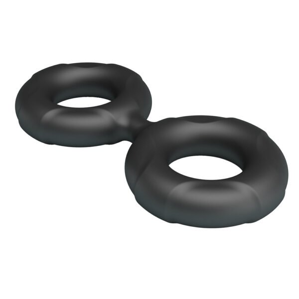 2in1 Silicone Cock Ring - Redwan