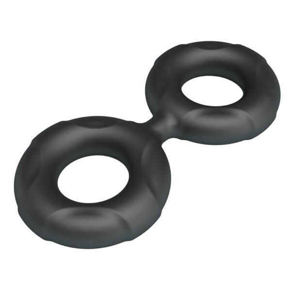 2in1 Silicone Cock Ring - Redwan