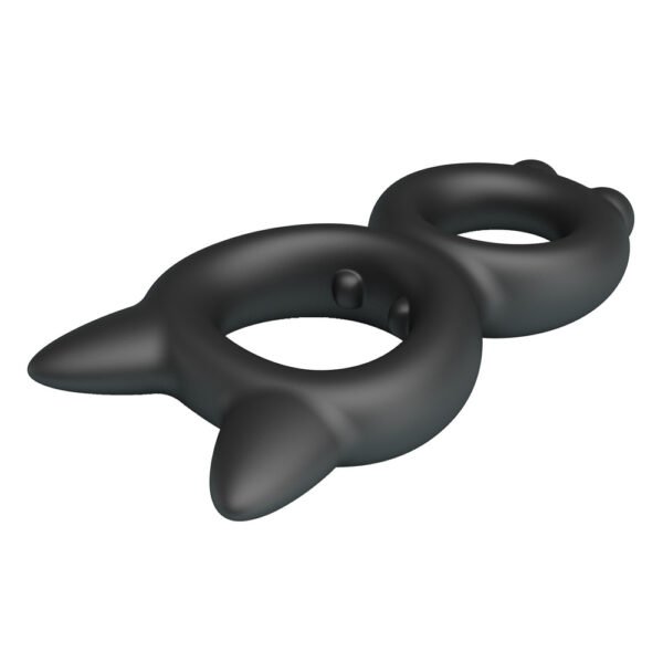 2in1 Silicone Cock Ring - Toran