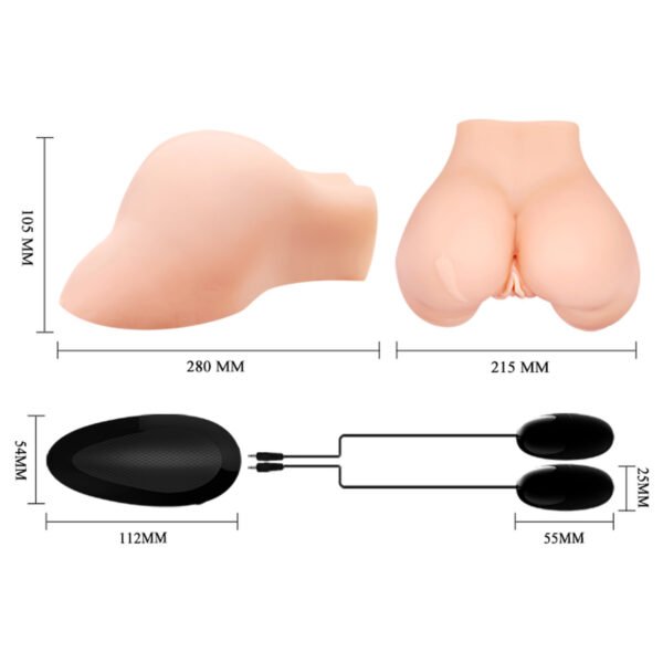 Vibrating Fishnet Ass BM-009104Z-1