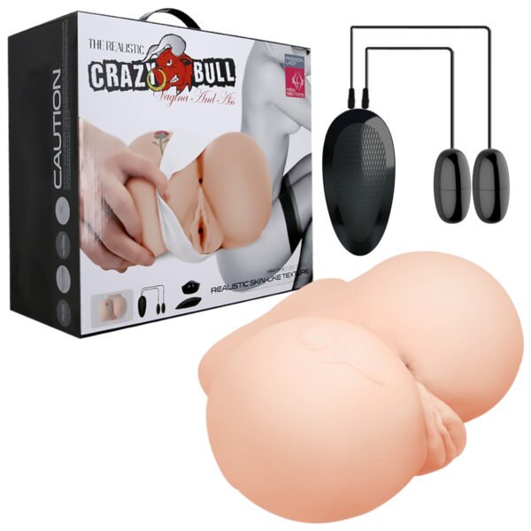 Crazybull Vibrating Lifelike Ass BM-009107Z-1