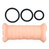 3 Cock Rings Dual Pocket Vagina