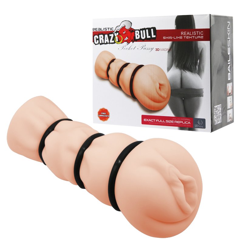 Crazybull Vagina With Cock Rings BM-009154H
