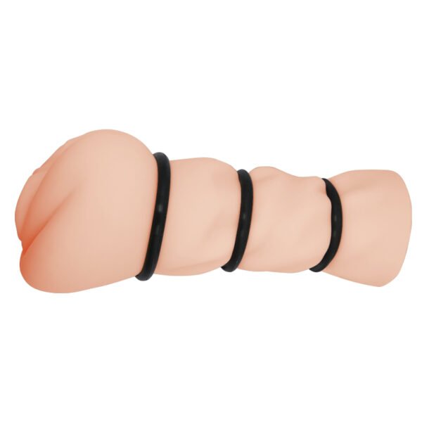 Pocket Vagina With 3 Cock Rings