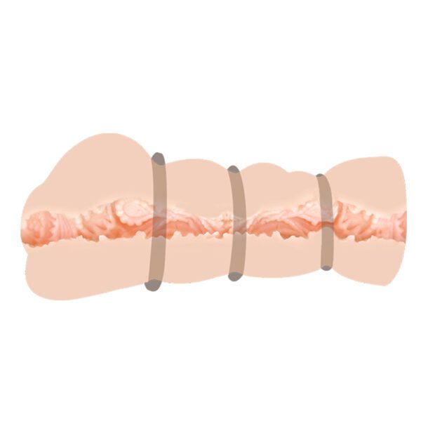 Pocket Vagina With 3 Cock Rings