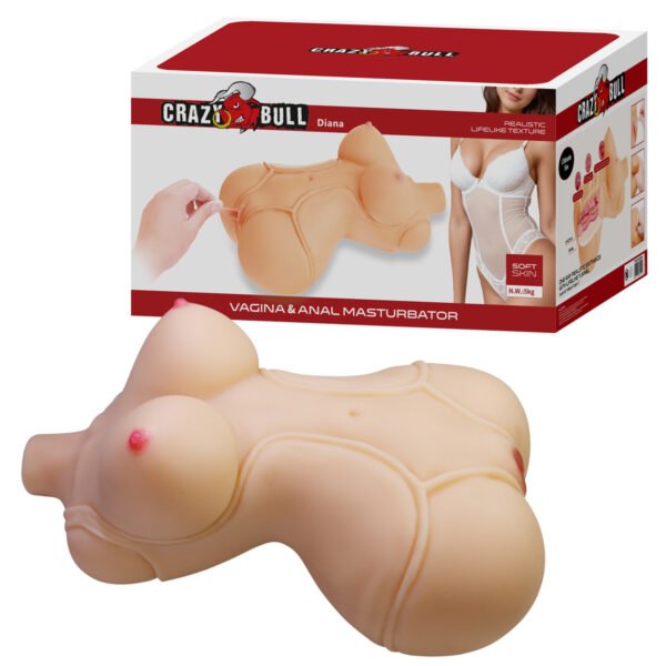 Crazybull Lifelike Torso Sex Doll BM-009266N Female Sex Doll