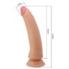 8.3" Sliding Skin Keel Dildo