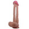 10.2" Sliding Skin Keel Dildo
