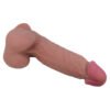 8.5" Sliding Skin Keel Dildo