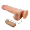 8.5" Vibrating Slide Skin Keel Dildo