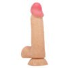 8.1" Sliding Skin Keel Dildo