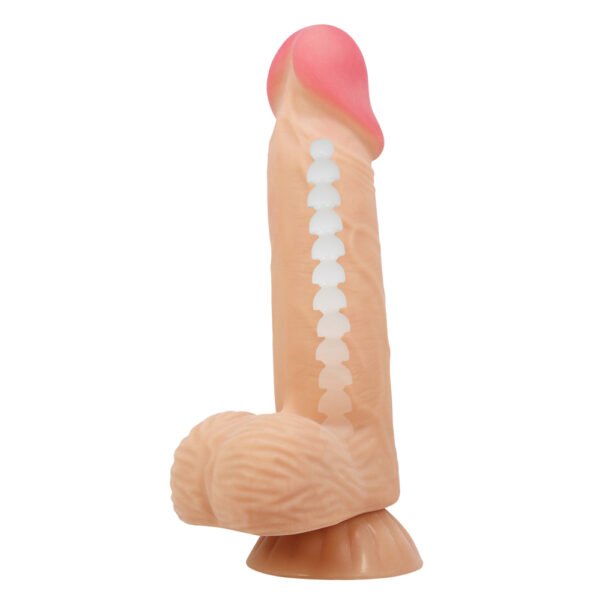 8.1" Sliding Skin Keel Dildo