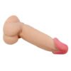 7.6" Keel Sliding Skin Dildo