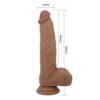 8.3" Vibration Thrusting Dildo - Jonathan