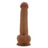 8.7" Sliding Skin Dildo With Ball