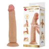 Prettylove 10" Keel Realistic Slide Skin Dildo BW-008118LP